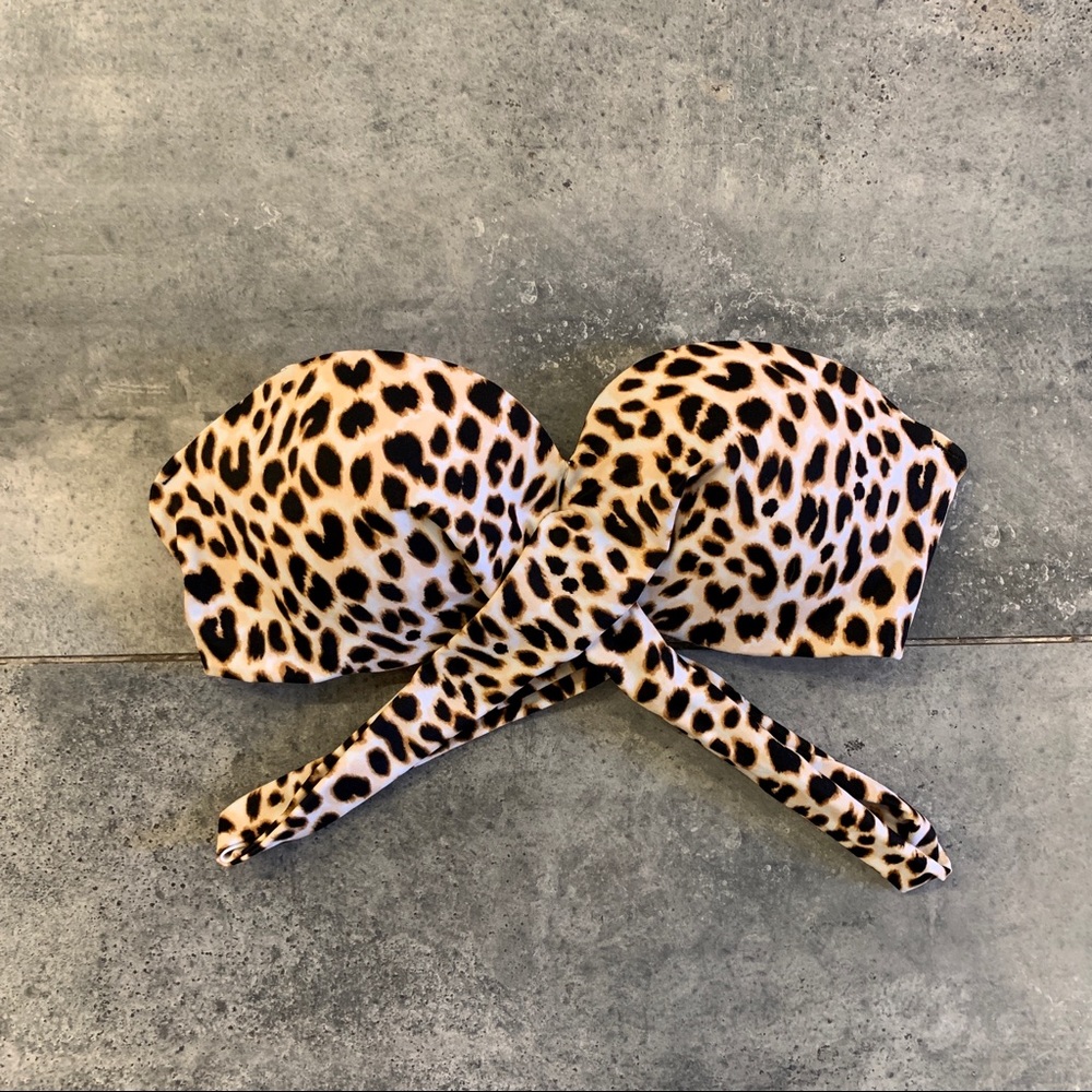 Victoria’s Secret bustier bandeau bikini top